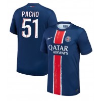 Paris Saint-Germain Willian Pacho #51 Replika Hemmatröja 2024-25 Kortärmad